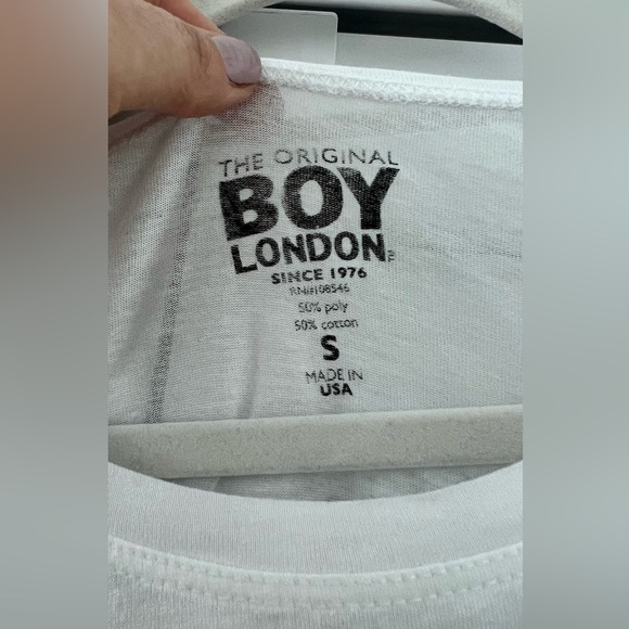 Boy London Crop Tee - Picture 5 of 5